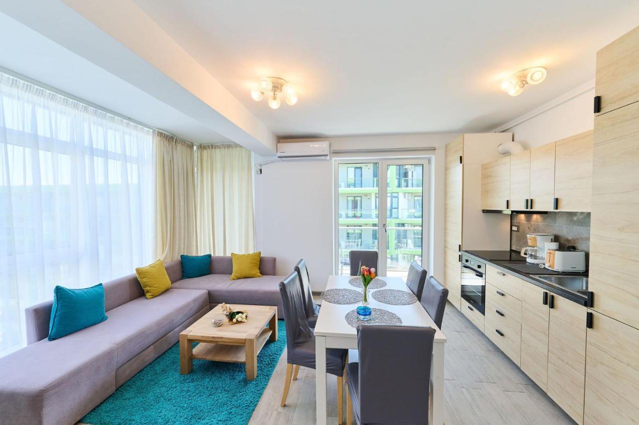 Cermar Apartment- Spa N Pool Beach Resort- Parking Mamaia Dış mekan fotoğraf